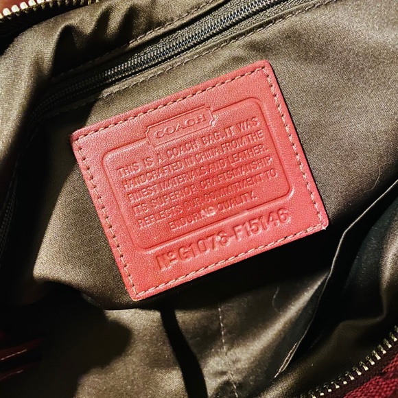 Coach Purse/Handbag Signature Collection - Picture 4 of 5